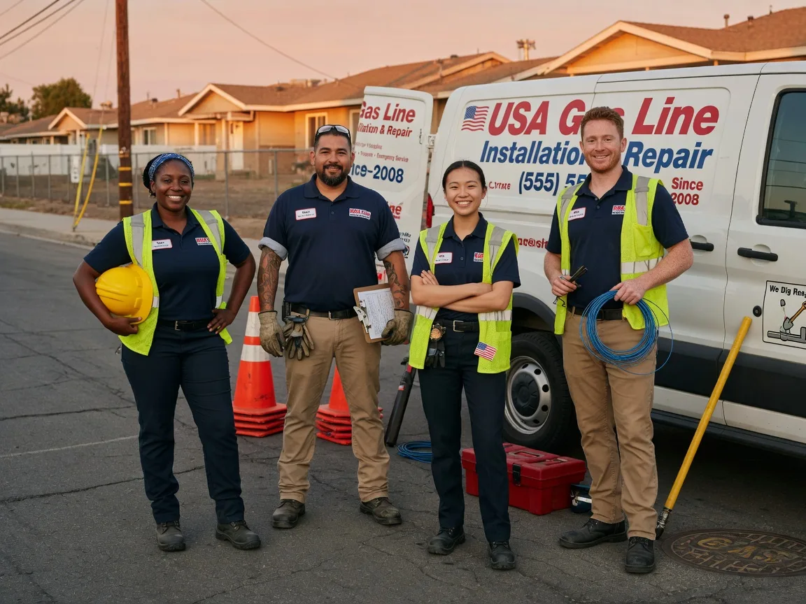 Gas Line Installation company in Oakland, ME